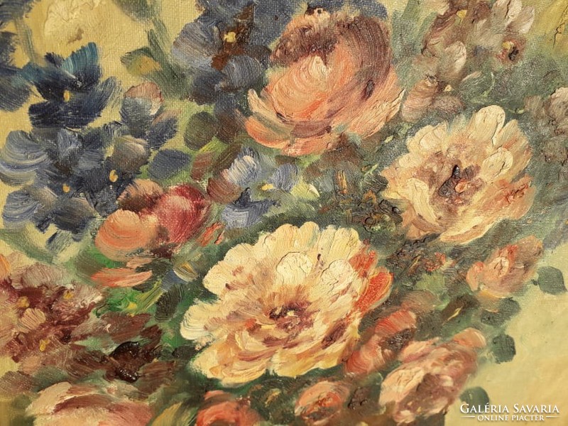 Virágcsendélet - festmény