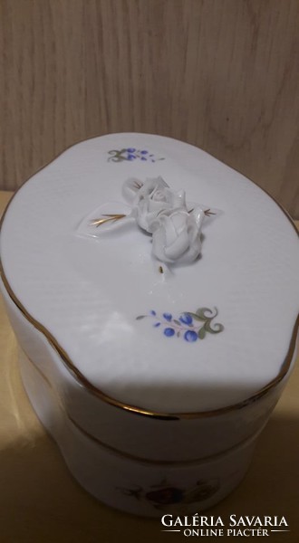 Ravenhouse dawn pattern, porcelain bonbonier, jewelry box, box