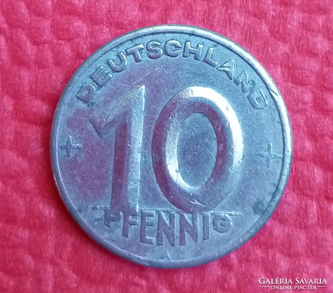 10 German pfennig 1948