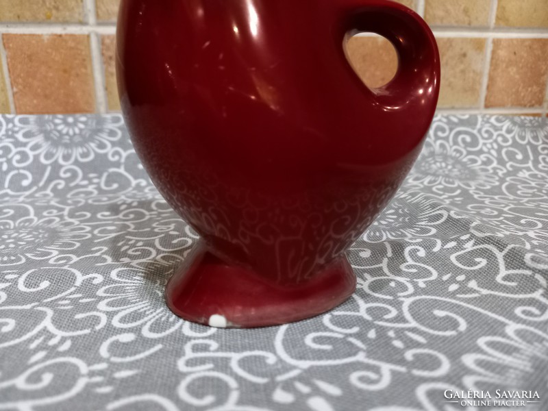 Antique vase of Turkish bird Zsolnay