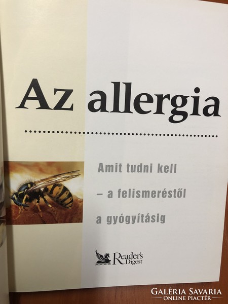 Az allergia könyv betegség emberi test gyógyítás gyógyszerek gluténérzékenység laktóznentes
