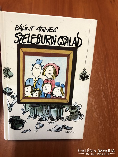 Szeleburdi család könyv Móra Ferenc Ifjúsági könyvkiadó Bálint Ágnes