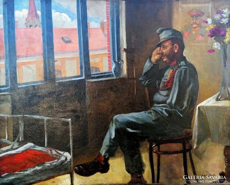 Lakos Alfréd ( 1870 - 1961 ) Hős katona 1915
