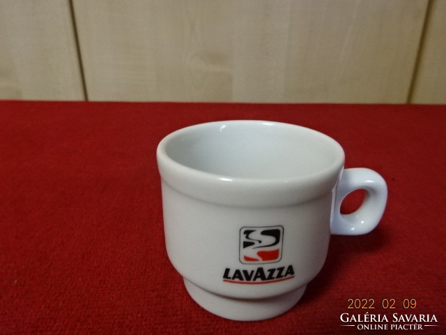 Italian porcelain coffee cup. Lavazza advertising. He has! Jókai.