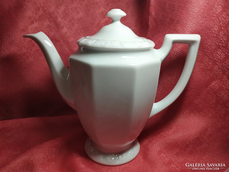 Antik porcelán, Rosenthal Maria hófehér sorozatából tea - tej kiöntő