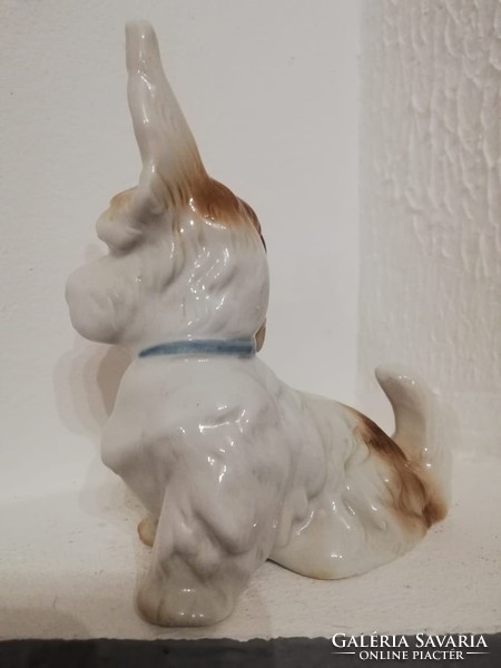 Charming porcelain dog