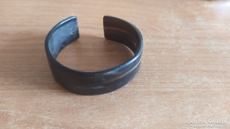 Old marked horn bracelet