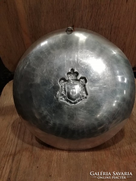 Marked aluminum decorative plate, heraldic plate, Liechtenstein
