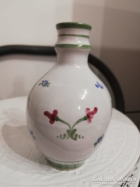 Tin glazed small vase 11 cm