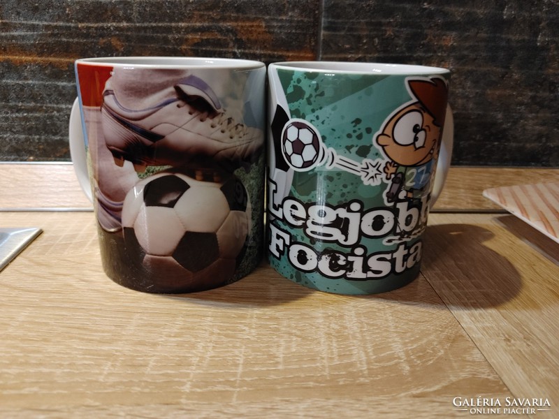 Best soccer player mug cup pair soccer football soccer
