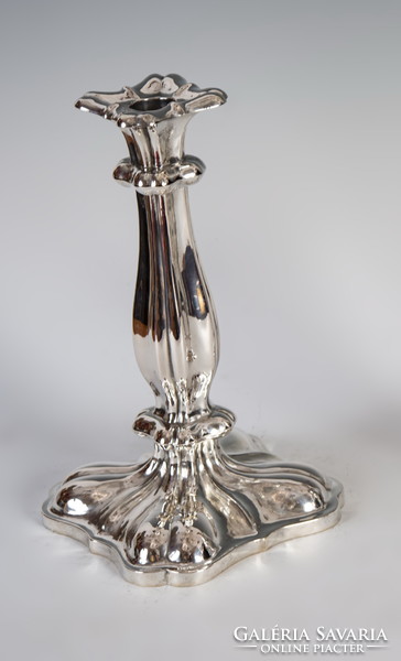 Silver antique Viennese candlestick from 1848