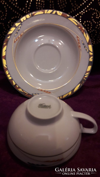 Porcelán teás csésze tányérral 2 (L2181)