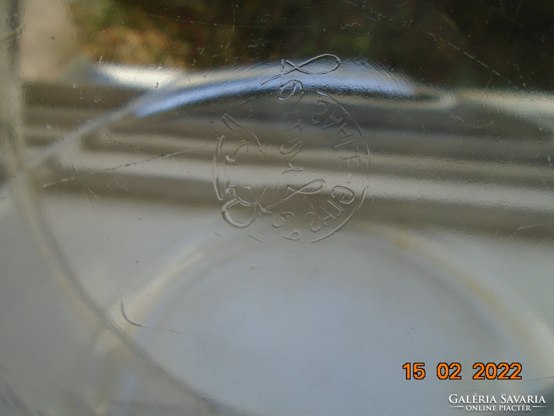 Jénai üveg tál FEUERFEST GLAS