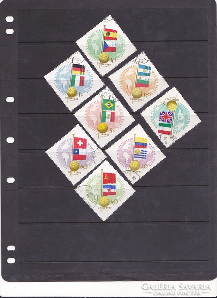 Hungary half postage stamps1962