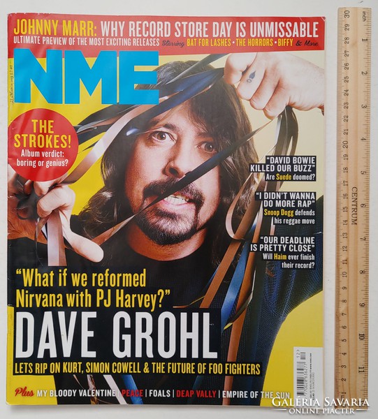 NME New Musical Express magazin 2013-03-23 Dave Grohl Snoop Dogg Deap Vally Suede Peace Haim Foals M
