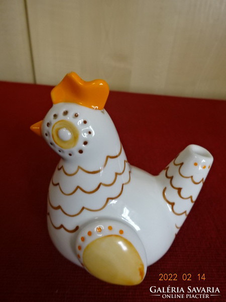 Hollóház porcelain hen figurine. Type No. 8160. There are! Jókai.