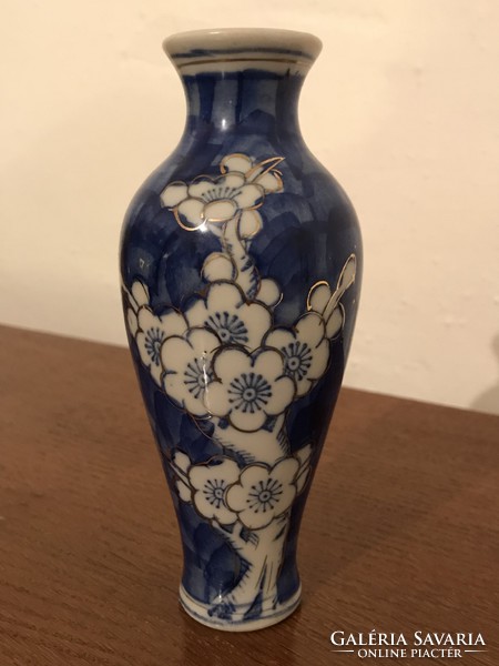 Chinese-style blue vase-small blue vase t-114
