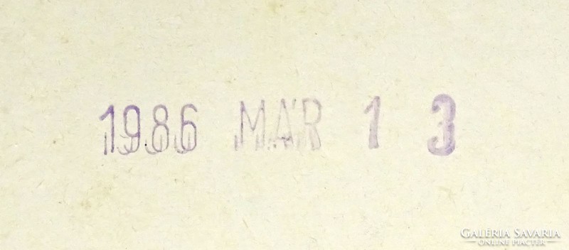 1H802 Duna Csokoládégyár bonbonos papír doboz 1986
