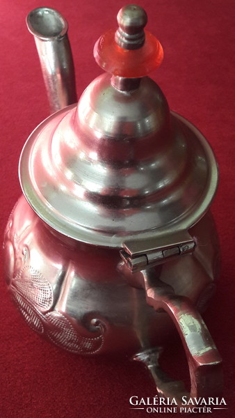 Oriental silver-plated jug 3. (M2096)