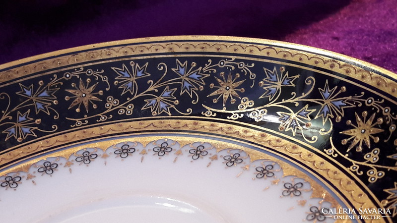 Antique exclusive porcelain base with cup plate (l2213)