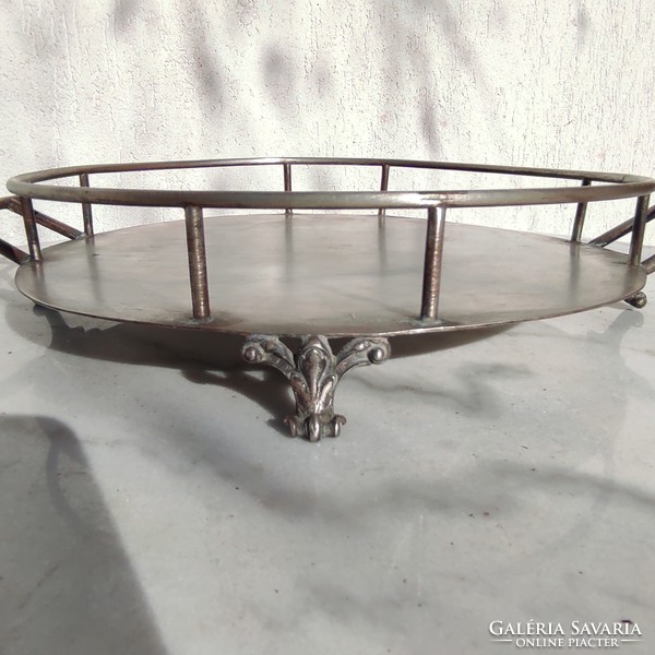 Gyönyörű kínáló Asztalközép,tàl tartó , Szecesszió barokk,Art Deco Retro stílusú Szandrik