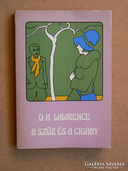 A SZŰZ ÉS A CIGÁNY, D.H. LAWRENCE 1986., KÖNYV JÓ ÁLLAPOTBAN