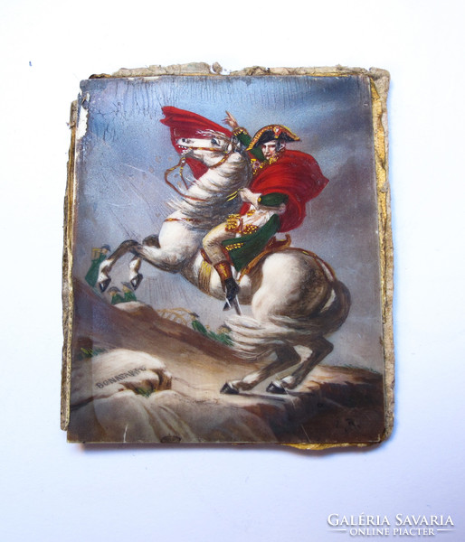Napoleon miniature painting.