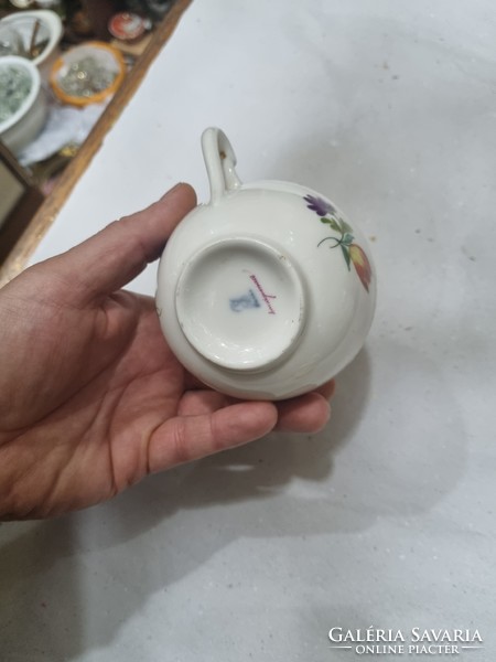 Régi német porcelán teás csésze