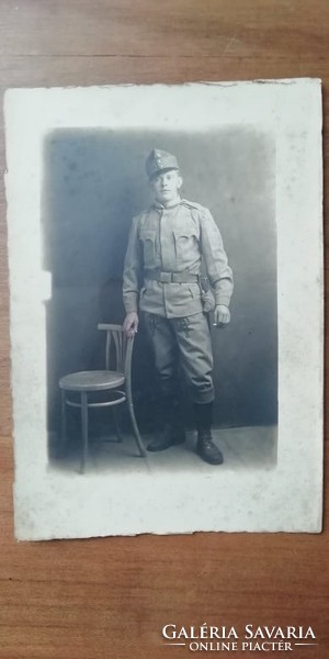 Antik magyar katona fotó és 1915 -ből