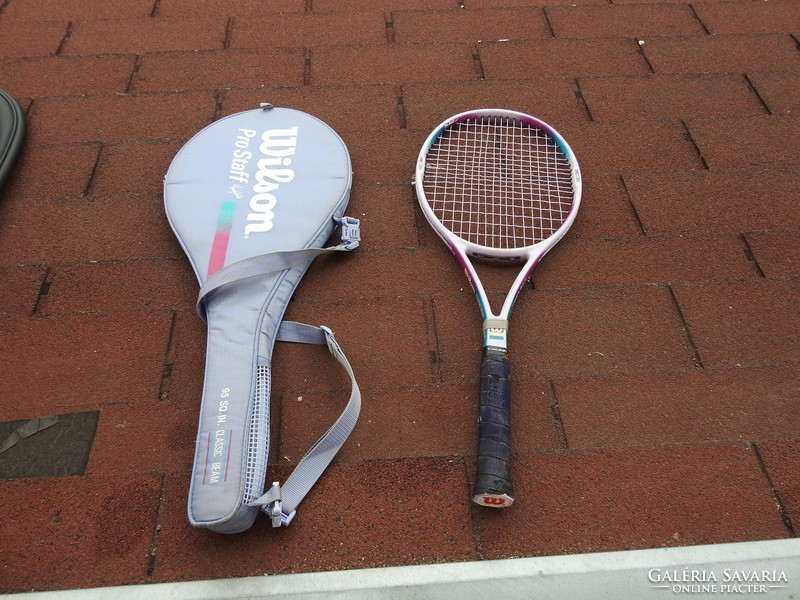Tennis racket and other racket with case - tennis racket pcs - price fischer - wilson - yonex