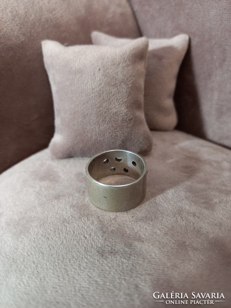 Design ezüst gyűrű