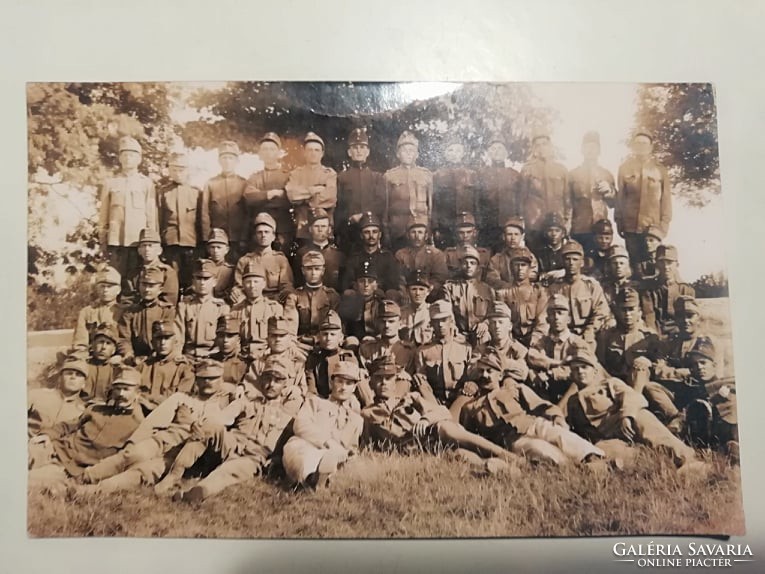 Katonai csoport kép 1915-ből