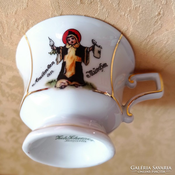 Zeh Scherzer Bavaria porcelán kávéscsésze,