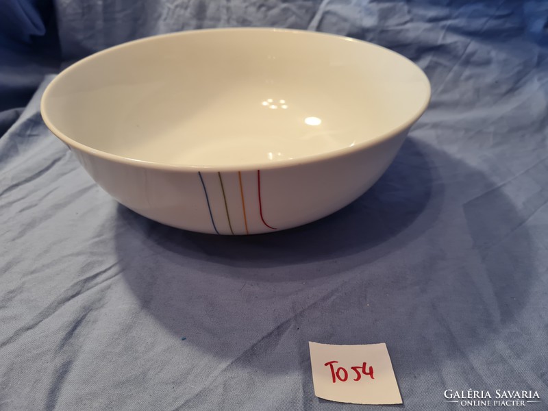 Lowland rainbow garnished bowl