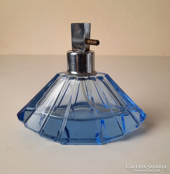Art Deco cseh üveg parfümszóró