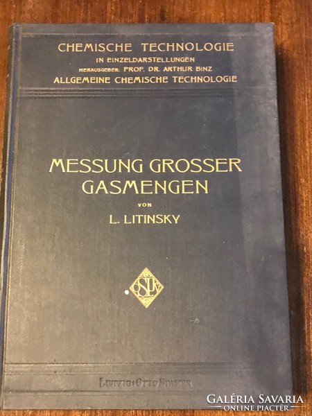 L.Litinsky-messung grosser gasmengen-German textbook. Leipzig 1922.