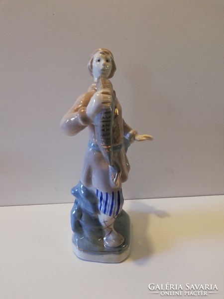 Extra rare, fairy-tale figure, Russian porcelain - by order of the pike
