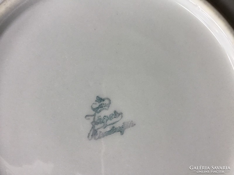 Jager Eisenberg Fh antik porcelán étkészlet
