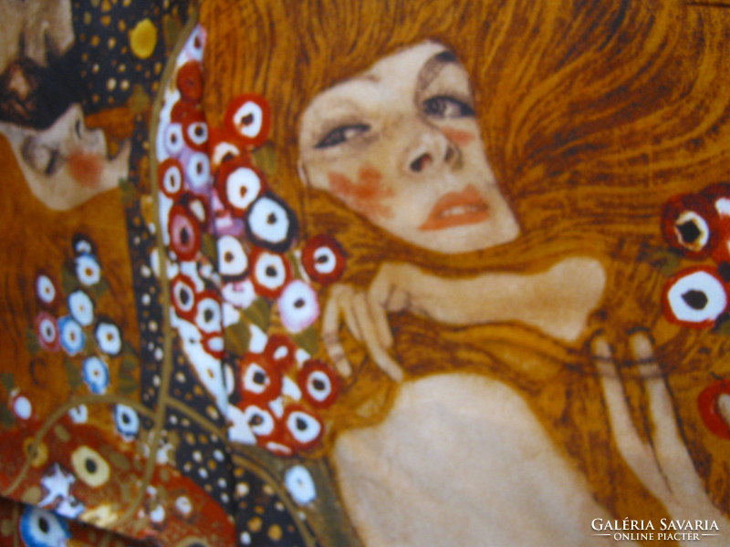 Gustav Klimt  festmény kendő 52 cm x 52 cm