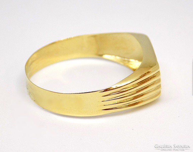 Gold sealing ring (zal-au101021)