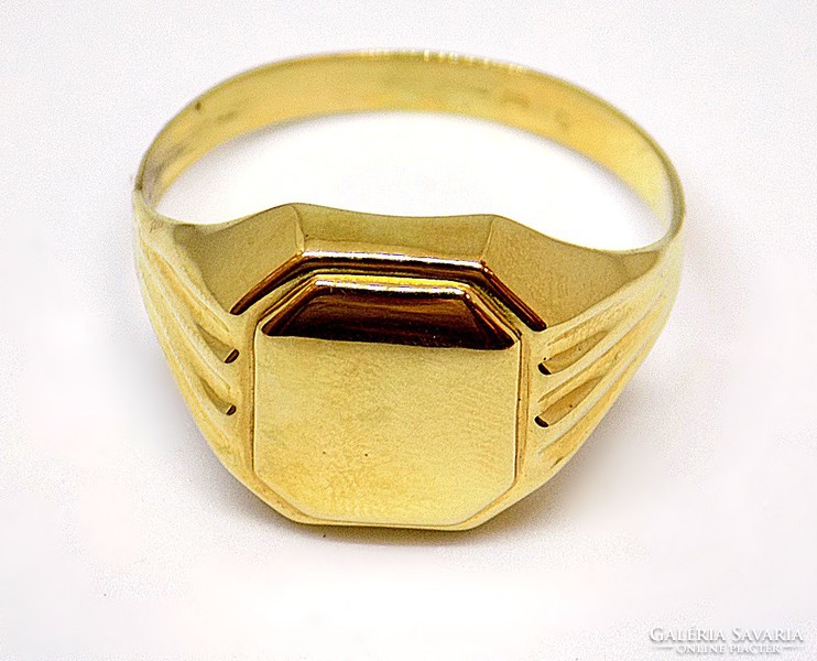Gold sealing ring (zal-au93343)