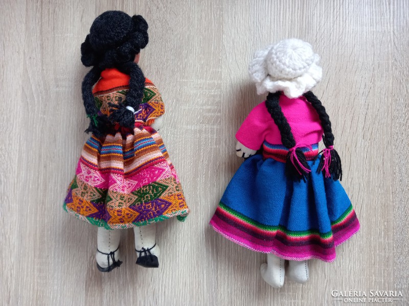Perui kézzel készített autentikus babák
