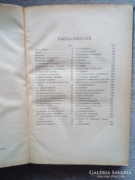 Jalsoviczky Lajos: Gőzturbinák (1922)