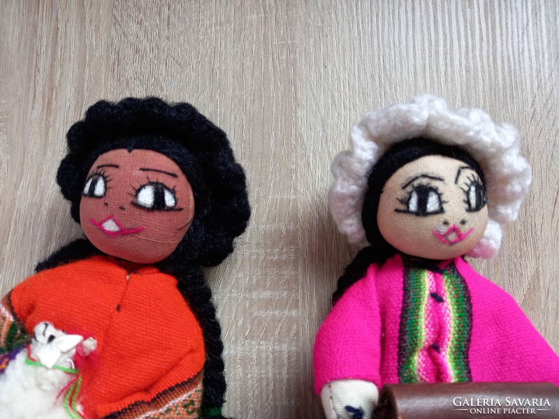 Authentic Peruvian handmade dolls
