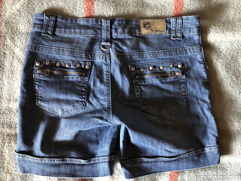 Komblen women's blue short jeans 10.
