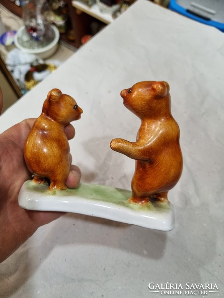 Ceramic bear figure