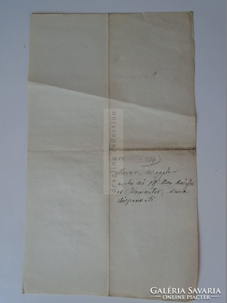 Za392.3 Old document budapest moser - zimber 1875 budapest carolus veczinger