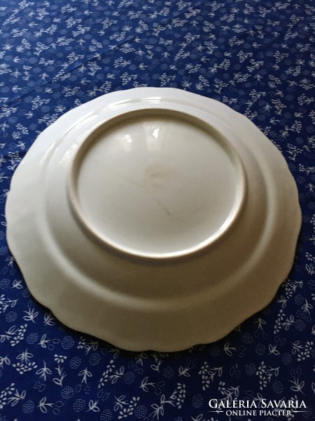 Antik porcelán tálaló tányér ( 30 cm )