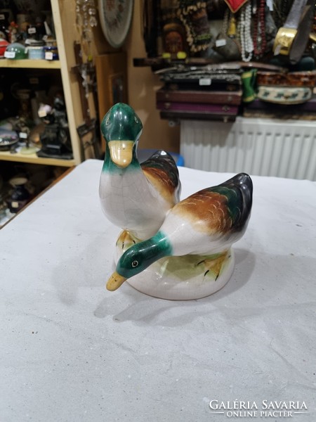 Old ceramic duck