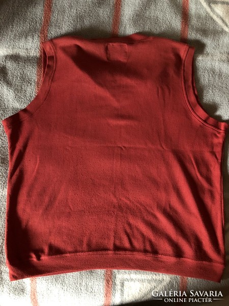 Gianni m. Dark red men's vest